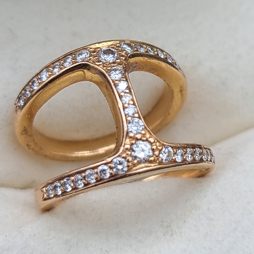 Hoorsenbuhs Dame Phantom Ring 18K yellow gold